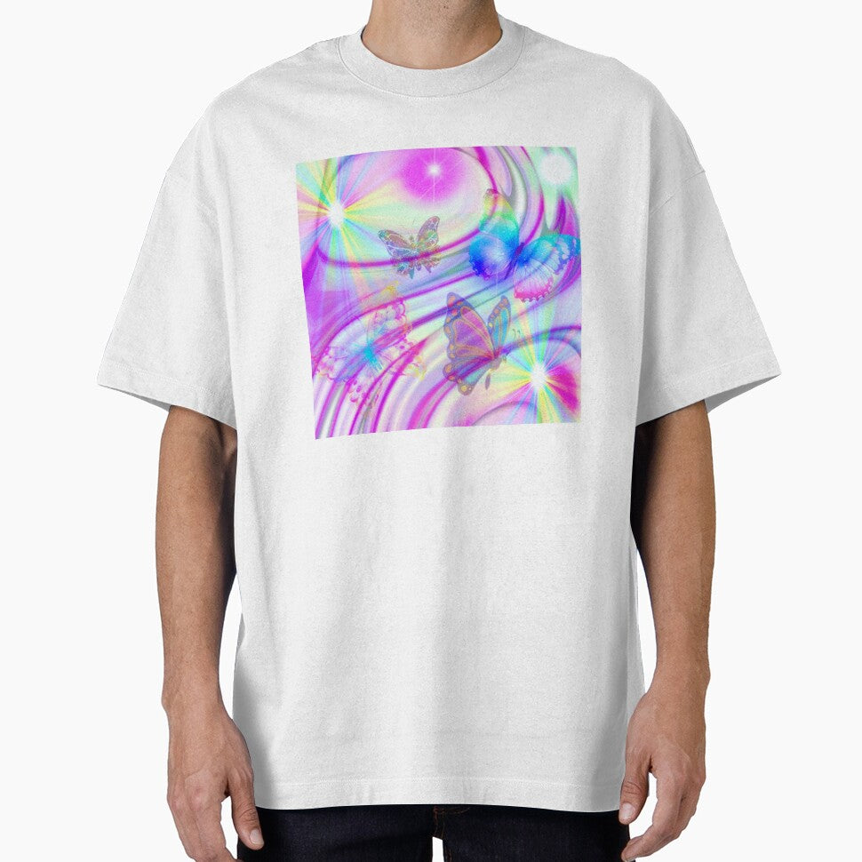 Holographic and glitter butterfly by zrvby T-Shirts, Hoodie, Sweatshirt | BlankRebels.com (Image 1)