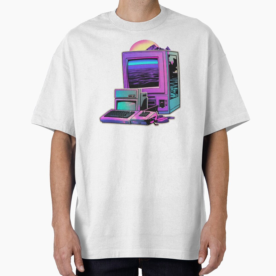 Vaporwave Outside PC Synthetic Cubism T-Shirts, Hoodie, Sweatshirt