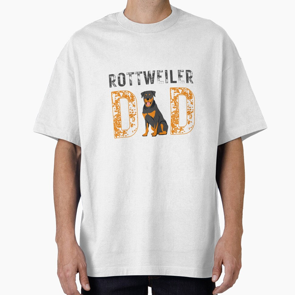 Rottweiler dog dad by DeluxBee T-Shirts, Hoodie, Sweatshirt | BlankRebels.com (Image 1)
