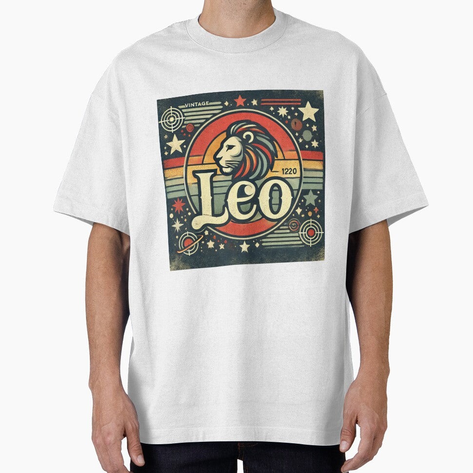 Leo Retro Star Sign by Sototos® ⭐⭐⭐⭐⭐ T-Shirts, Hoodie, Sweatshirt | BlankRebels.com (Image 1)