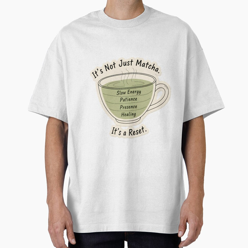 Matcha Is Slow Energy by Nemya art T-Shirts, Hoodie, Sweatshirt | BlankRebels.com (Image 1)