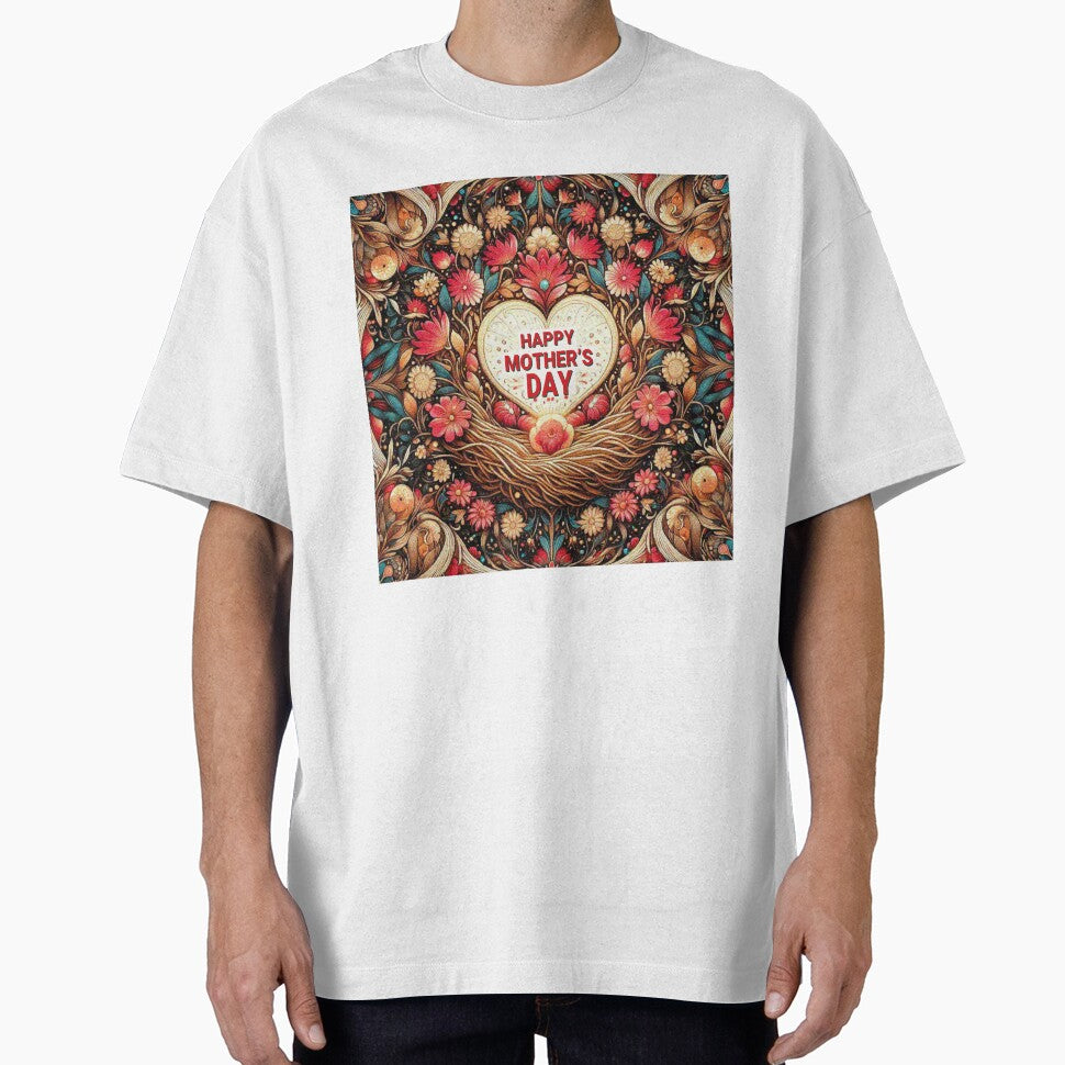 Happy Mothers Day Nest floral by Illuministique T-Shirts, Hoodie, Sweatshirt | BlankRebels.com (Image 1)