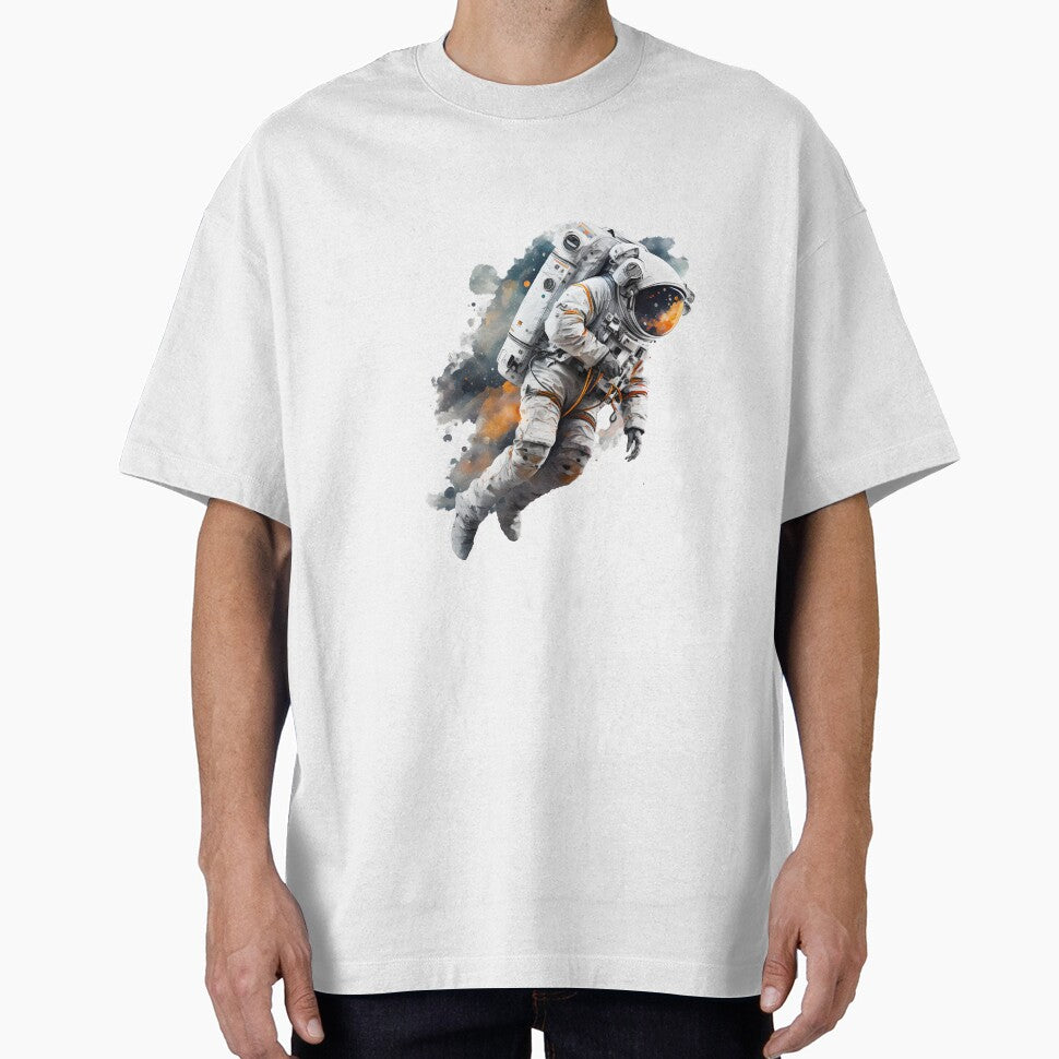 Colorful Astronaut In Space by ekachar T-Shirts, Hoodie, Sweatshirt | BlankRebels.com (Image 1)