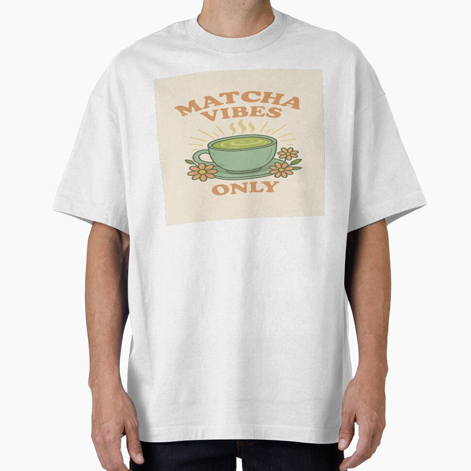 MATCHA - Matcha Vibes Only by AYRH T-Shirts, Hoodie, Sweatshirt | BlankRebels.com (Image 1)