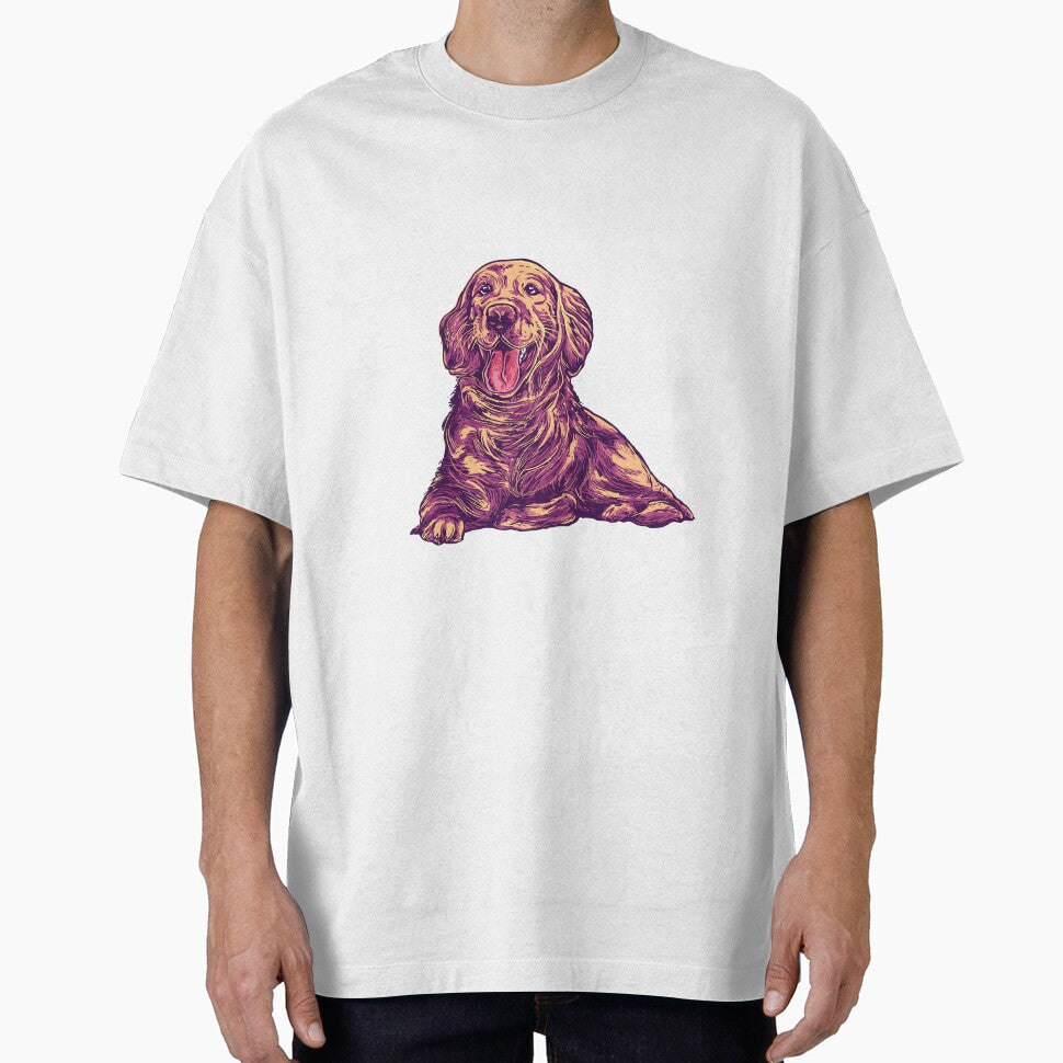 Cute Golden Retriever by Artistic Prints T-Shirts, Hoodie, Sweatshirt | BlankRebels.com (Image 1)