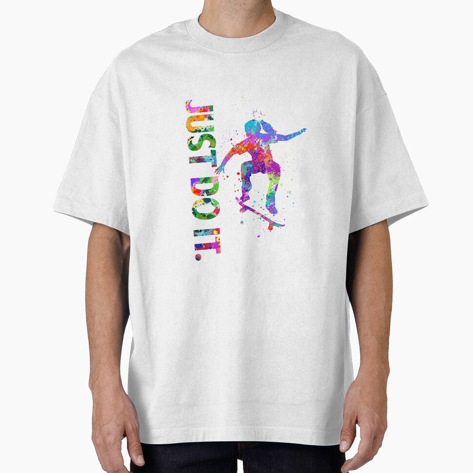 Skateboarding Life Watercolor Art by AlyssoCharm T-Shirts, Hoodie, Sweatshirt | BlankRebels.com (Image 1)