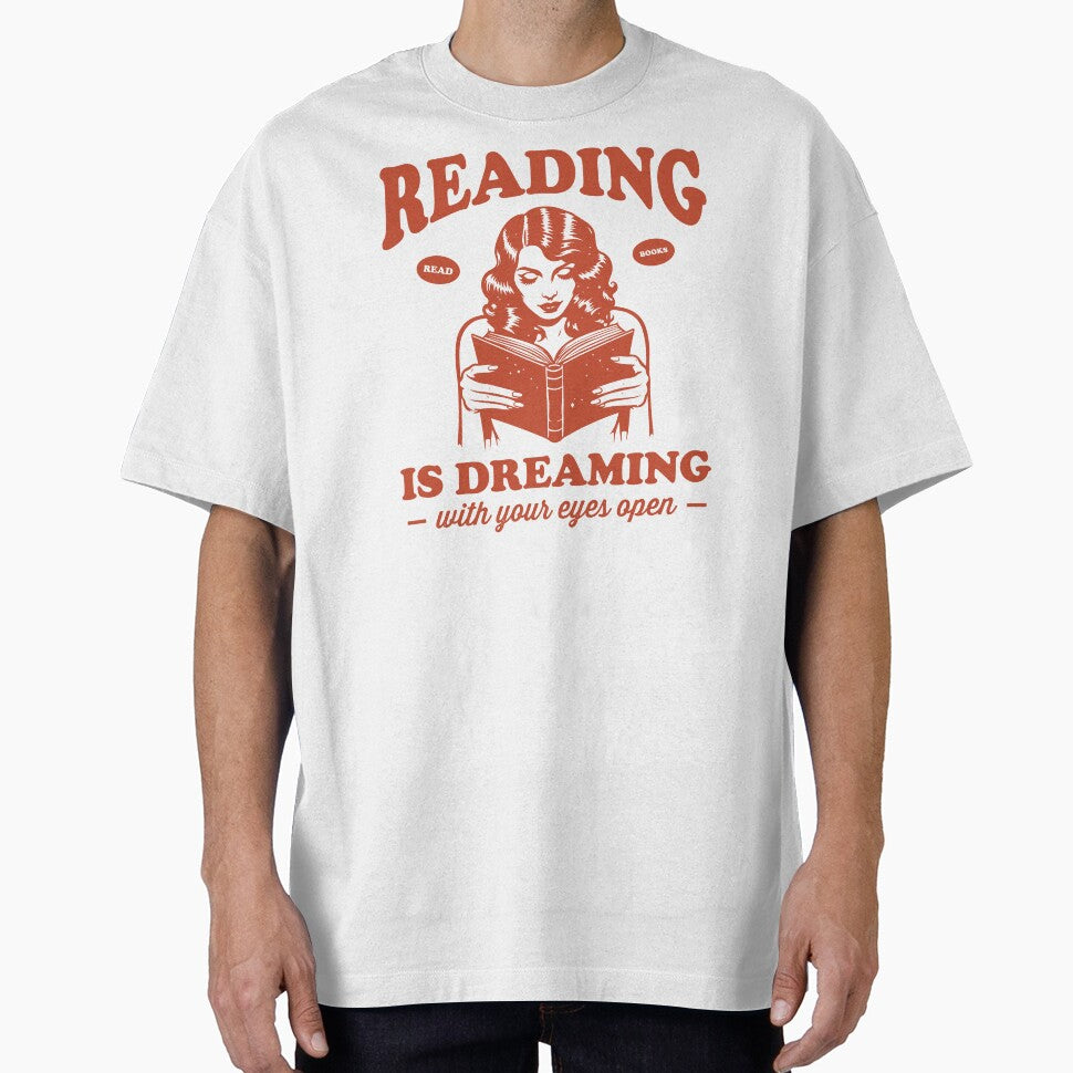 Reading is Dreaming Retro by RareLavender T-Shirts, Hoodie, Sweatshirt | BlankRebels.com (Image 1)