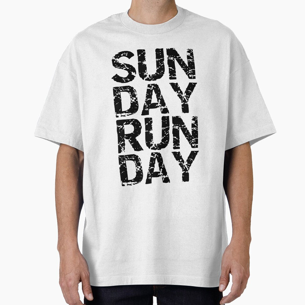 Fun Sunday Run Day Funny Workout Quote by TNDesignStudio T-Shirts, Hoodie, Sweatshirt | BlankRebels.com (Image 1)