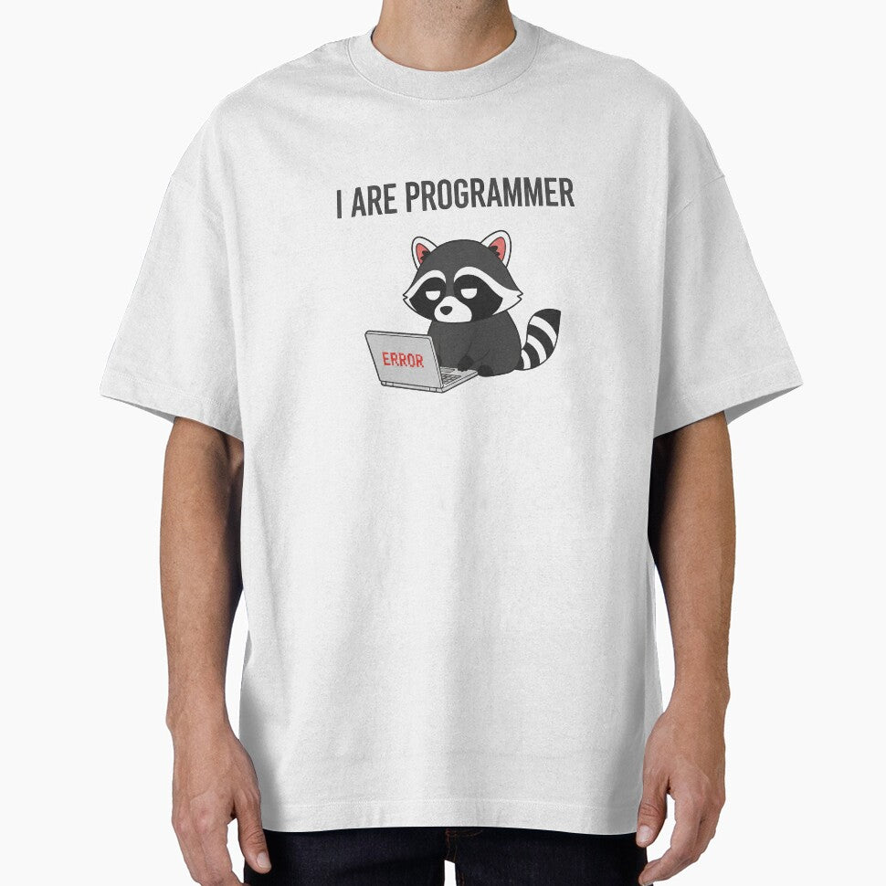 I Are Programmer Raccoon by Main-character9 T-Shirts, Hoodie, Sweatshirt | BlankRebels.com (Image 1)