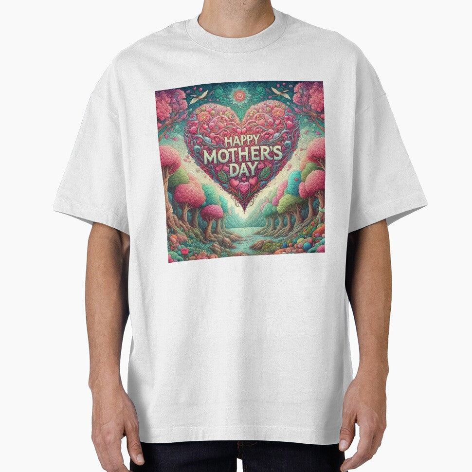 Heart Mothers Day Vibrant tree Forest by Illuministique T-Shirts, Hoodie, Sweatshirt | BlankRebels.com (Image 1)