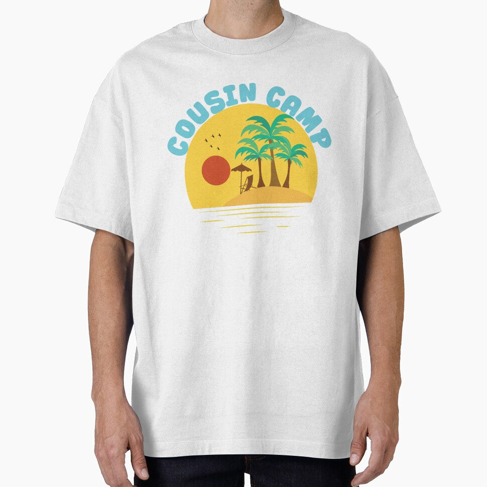 Cousin Camp Sunset Shirt – Family Reunion & Matching Vacation Design by PixelWaveBD Hoodie, Sweatshirt (Image 1)