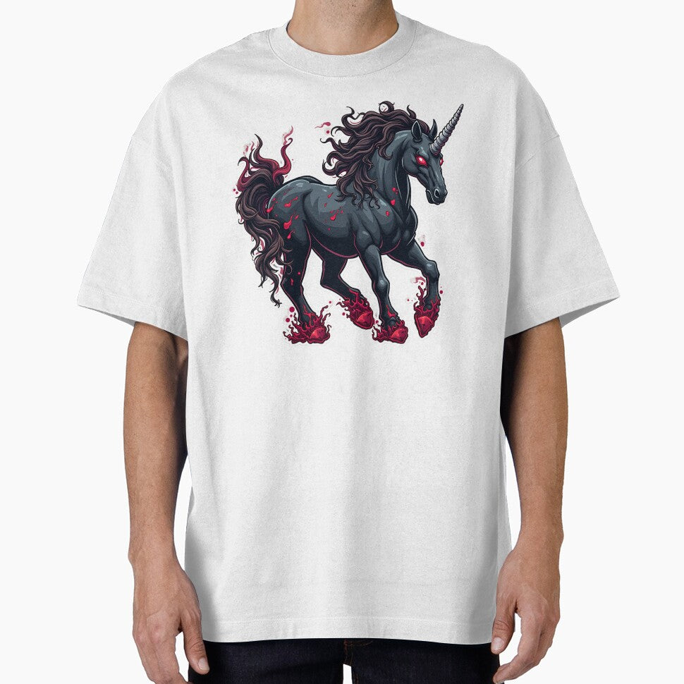gothic unicorn by rajdigitalarts T-Shirts, Hoodie, Sweatshirt | BlankRebels.com (Image 1)
