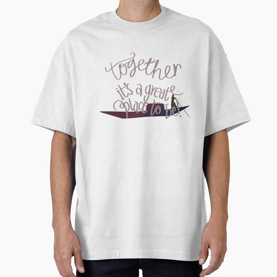 Together is a great place to be lonely man on a ship by chuckletuckle T-Shirts, Hoodie, Sweatshirt (Image 1)