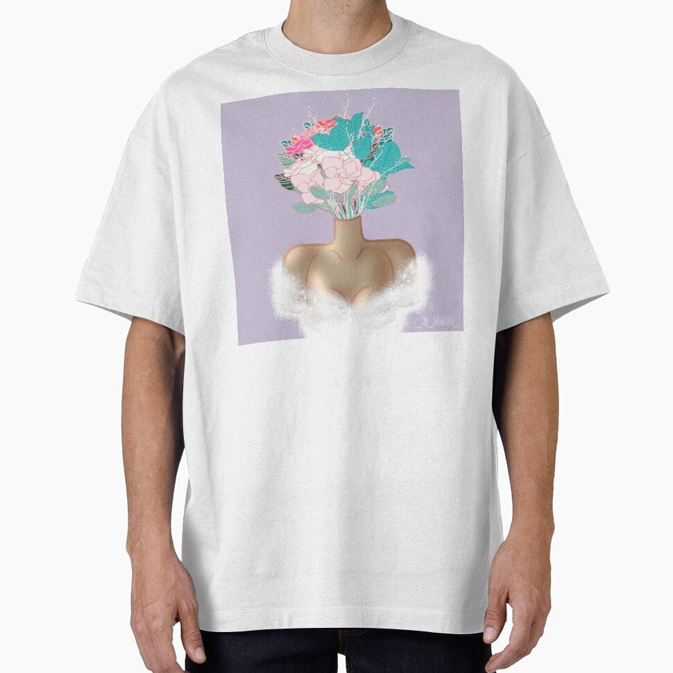Flower Bust by -the-awkwarkid- T-Shirts, Hoodie, Sweatshirt | BlankRebels.com (Image 1)