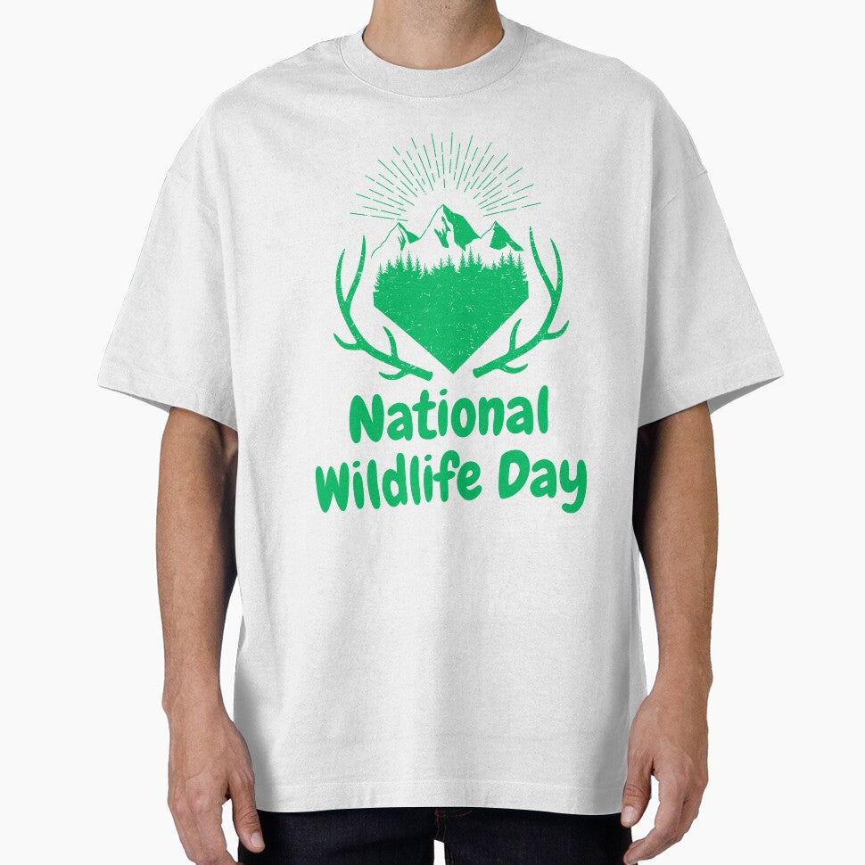National Wildlife Day by Simo0455 T-Shirts, Hoodie, Sweatshirt | BlankRebels.com (Image 1)