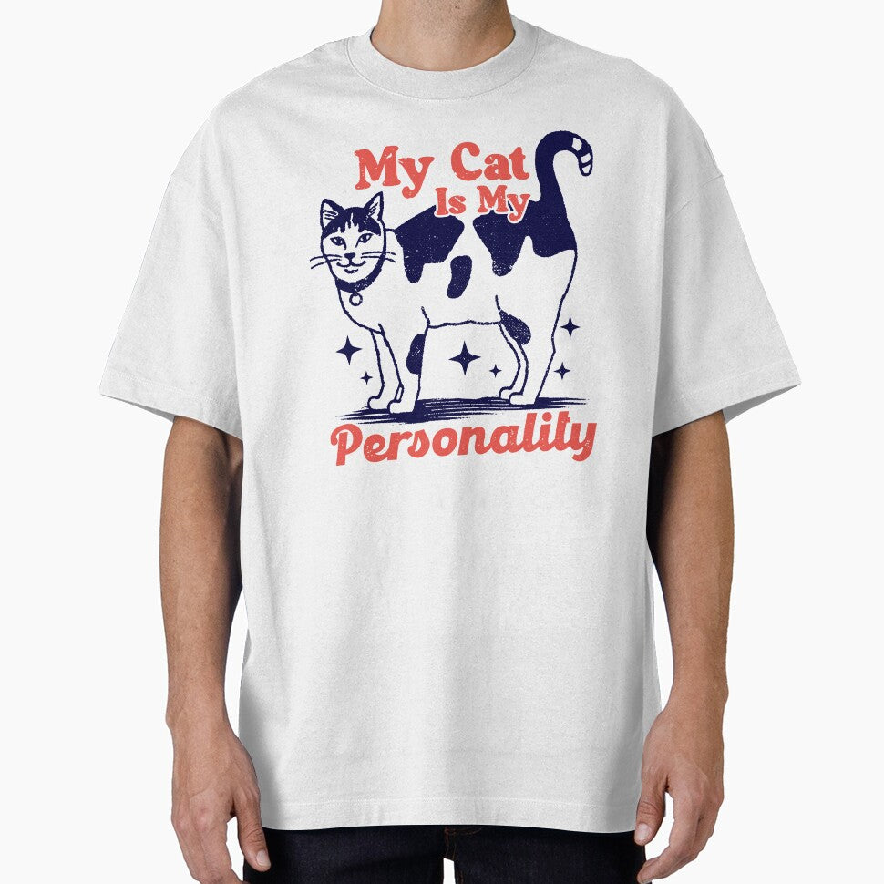 My Cat Is My Personality by Brittanycguire T-Shirts, Hoodie, Sweatshirt | BlankRebels.com (Image 1)