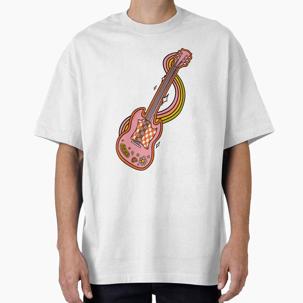 Aries Guitar by doodlebymeg T-Shirts, Hoodie, Sweatshirt | BlankRebels.com (Image 1)
