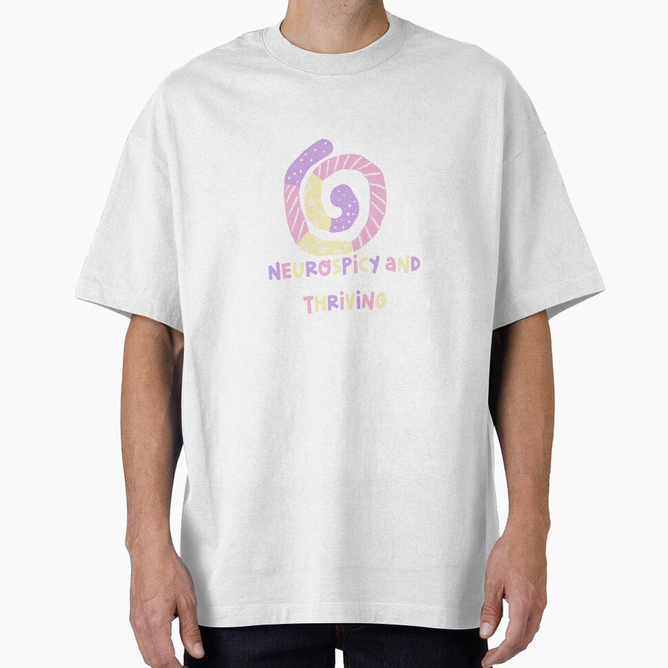 Neurospicy and Thriving by MindfulStickies T-Shirts, Hoodie, Sweatshirt | BlankRebels.com (Image 1)