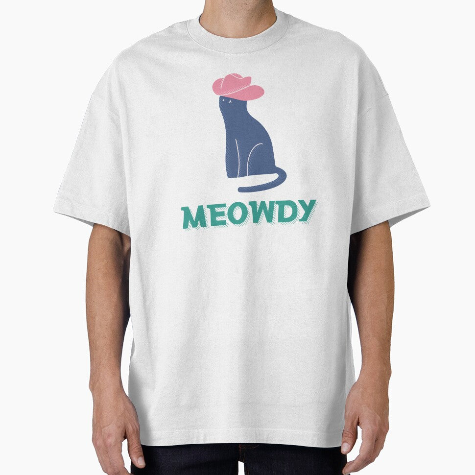 Meowdy Cat Cowboy by JDP--Designs T-Shirts, Hoodie, Sweatshirt | BlankRebels.com (Image 1)