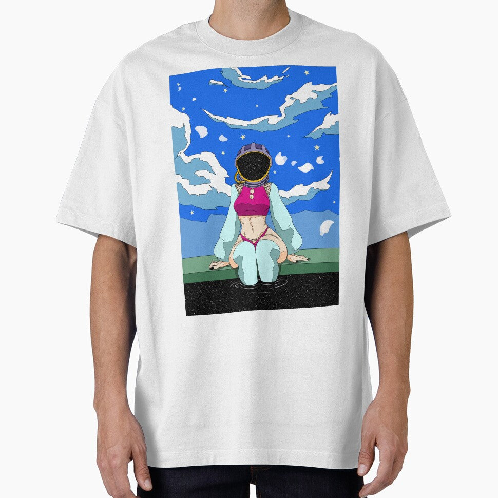 Astronaut Girl by PinkyMooon T-Shirts, Hoodie, Sweatshirt | BlankRebels.com (Image 1)