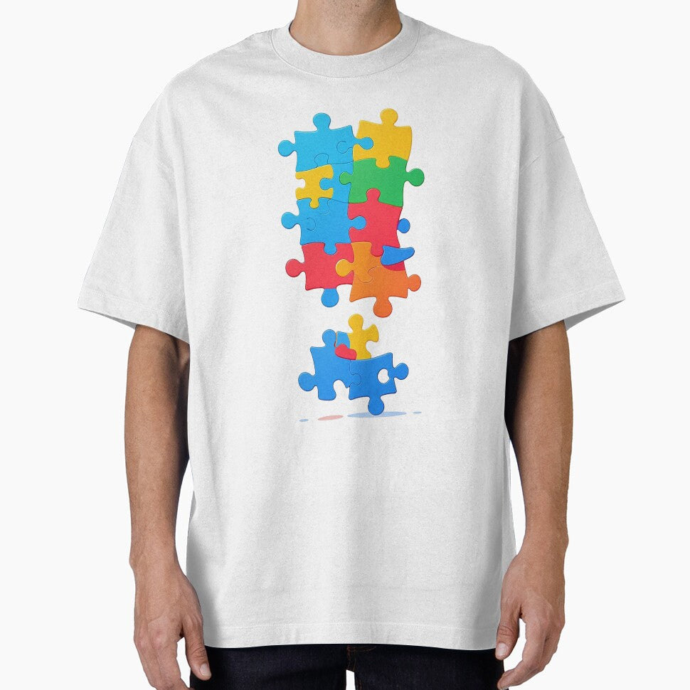 Minimalist Puzzle Design by Esquilinqe T-Shirts, Hoodie, Sweatshirt | BlankRebels.com (Image 1)