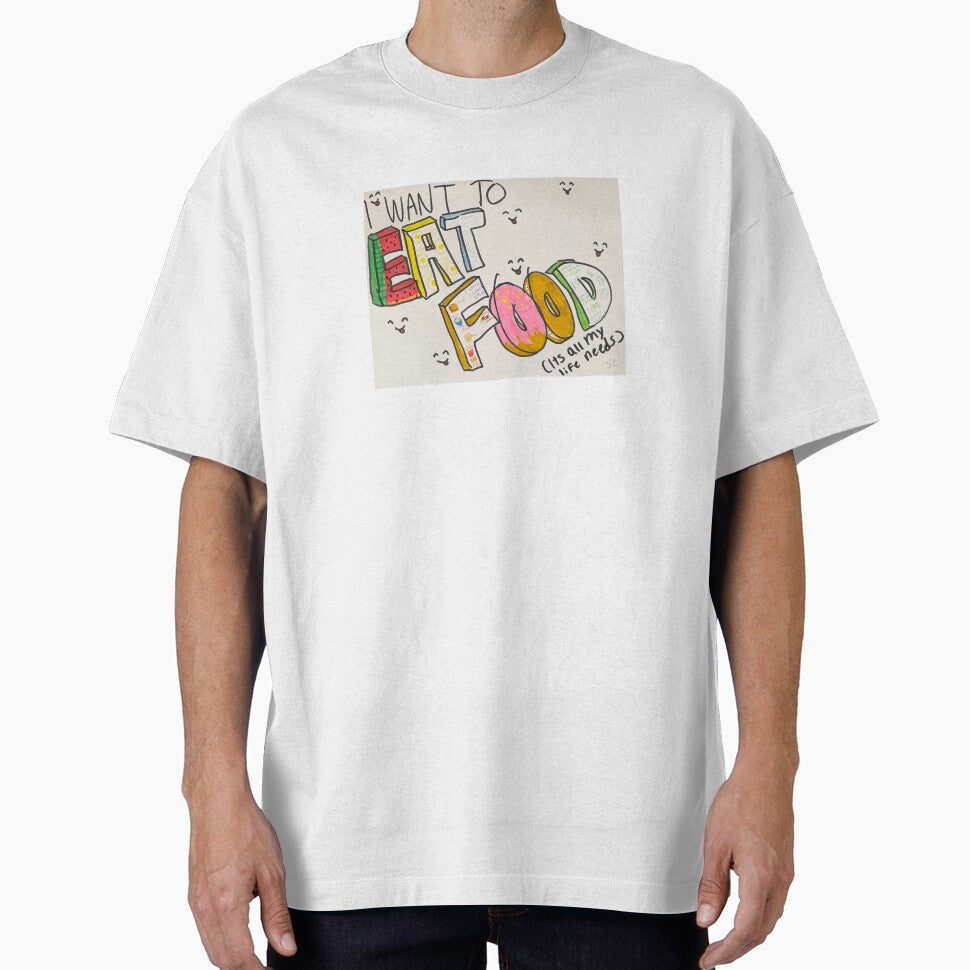 I Want to Eat Food by ArtBarnSoph T-Shirts, Hoodie, Sweatshirt | BlankRebels.com (Image 1)
