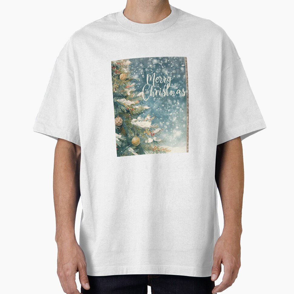 Vintage Merry Christmas Tree – Cozy Holiday Wall Art by Macias123 T-Shirts, Hoodie, Sweatshirt | BlankRebels.com (Image 1)