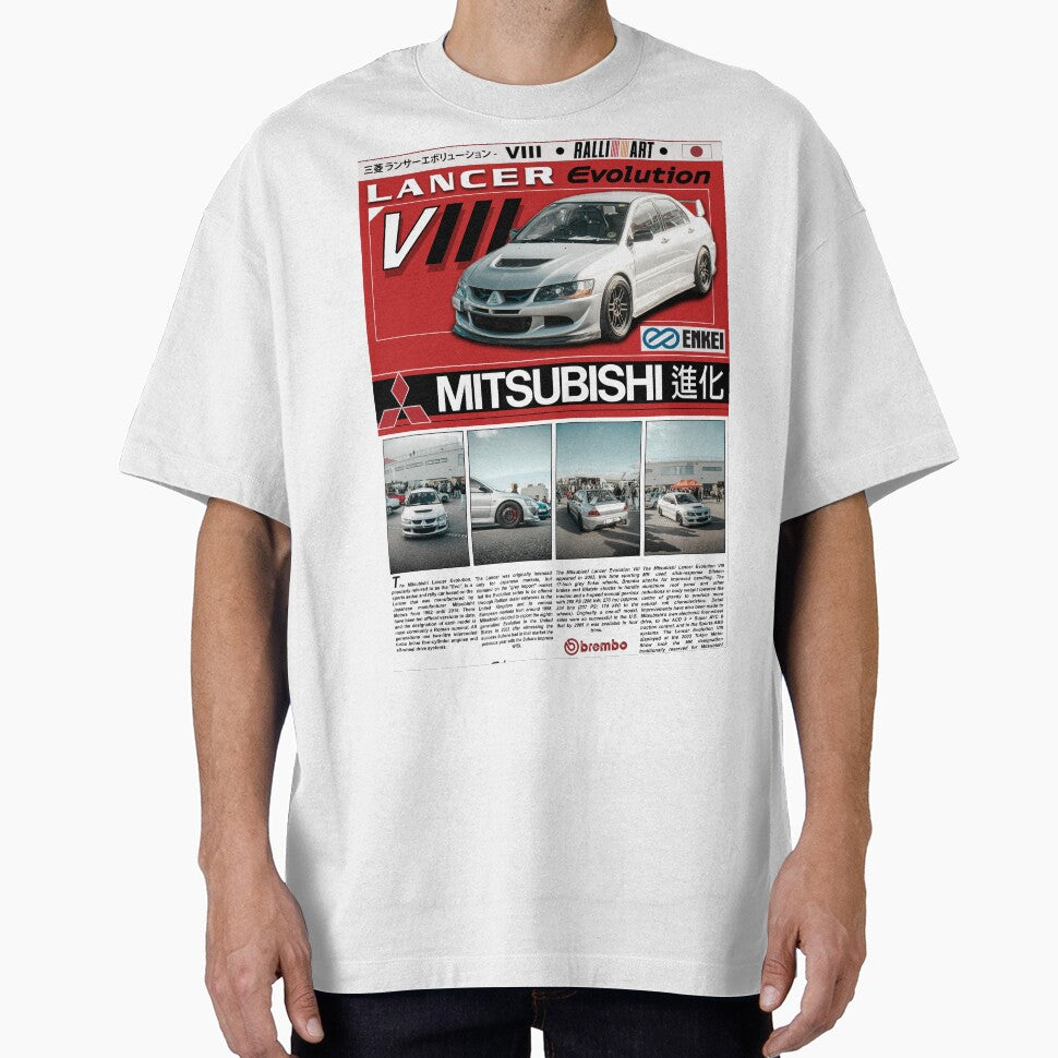Mitsubishi Evo 8 poster by TheMitsuGuy T-Shirts, Hoodie, Sweatshirt | BlankRebels.com (Image 1)