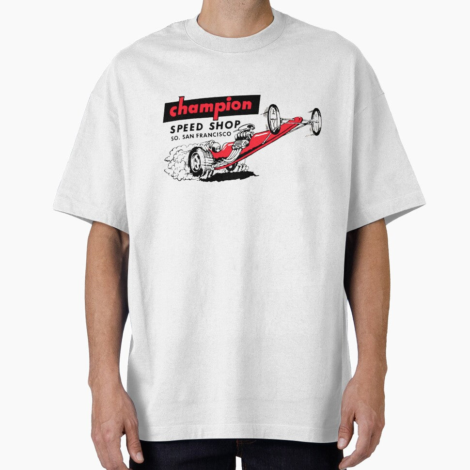 Vintage San Francisco Speed Shop by retropetrol T-Shirts, Hoodie, Sweatshirt | BlankRebels.com (Image 1)