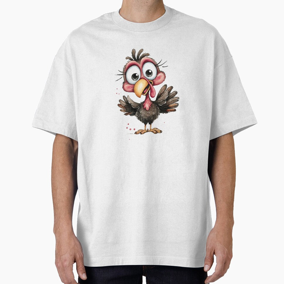 Funny Surprised Turkey Wide Eyes Cartoon by 1707warehouse T-Shirts, Hoodie, Sweatshirt | BlankRebels.com (Image 1)