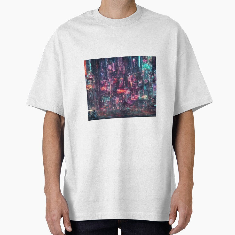 Cyberpunk City by QuteGames T-Shirts, Hoodie, Sweatshirt | BlankRebels.com (Image 1)