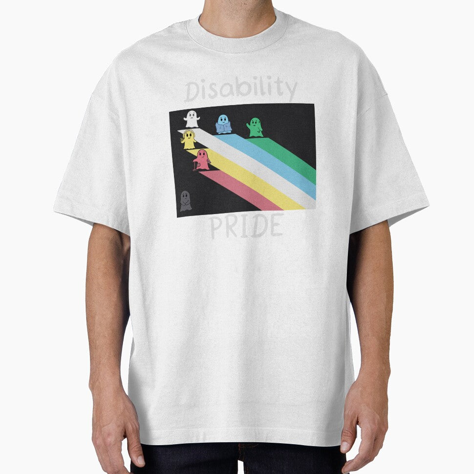 Disability Pride but Ghost! by flyre-flinnigan T-Shirts, Hoodie, Sweatshirt | BlankRebels.com (Image 1)