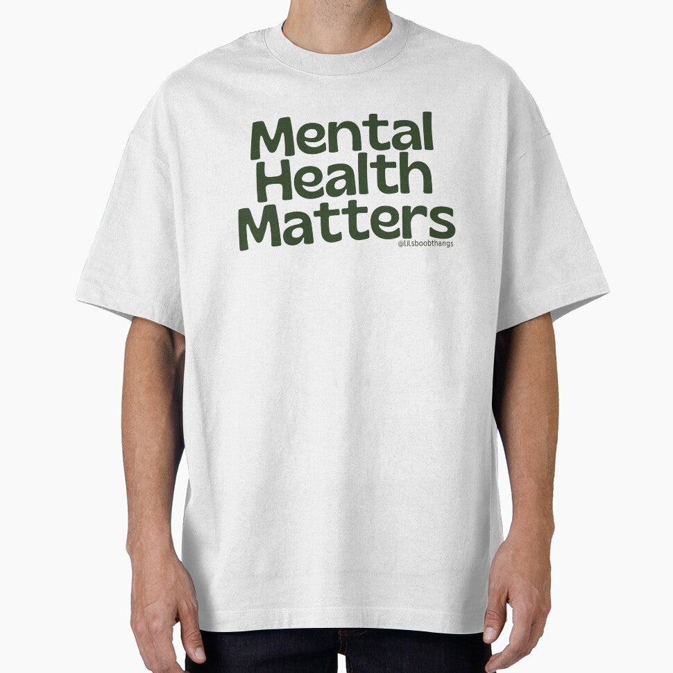 Mental Health Matters., v4c | @lilsboobthangs by lilsboobthangs T-Shirts, Hoodie, Sweatshirt | BlankRebels.com (Image 1)