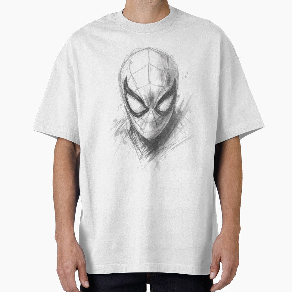 Superhero Portrait by Leon Woods Pencil Art T-Shirts, Hoodie, Sweatshirt | BlankRebels.com (Image 1)