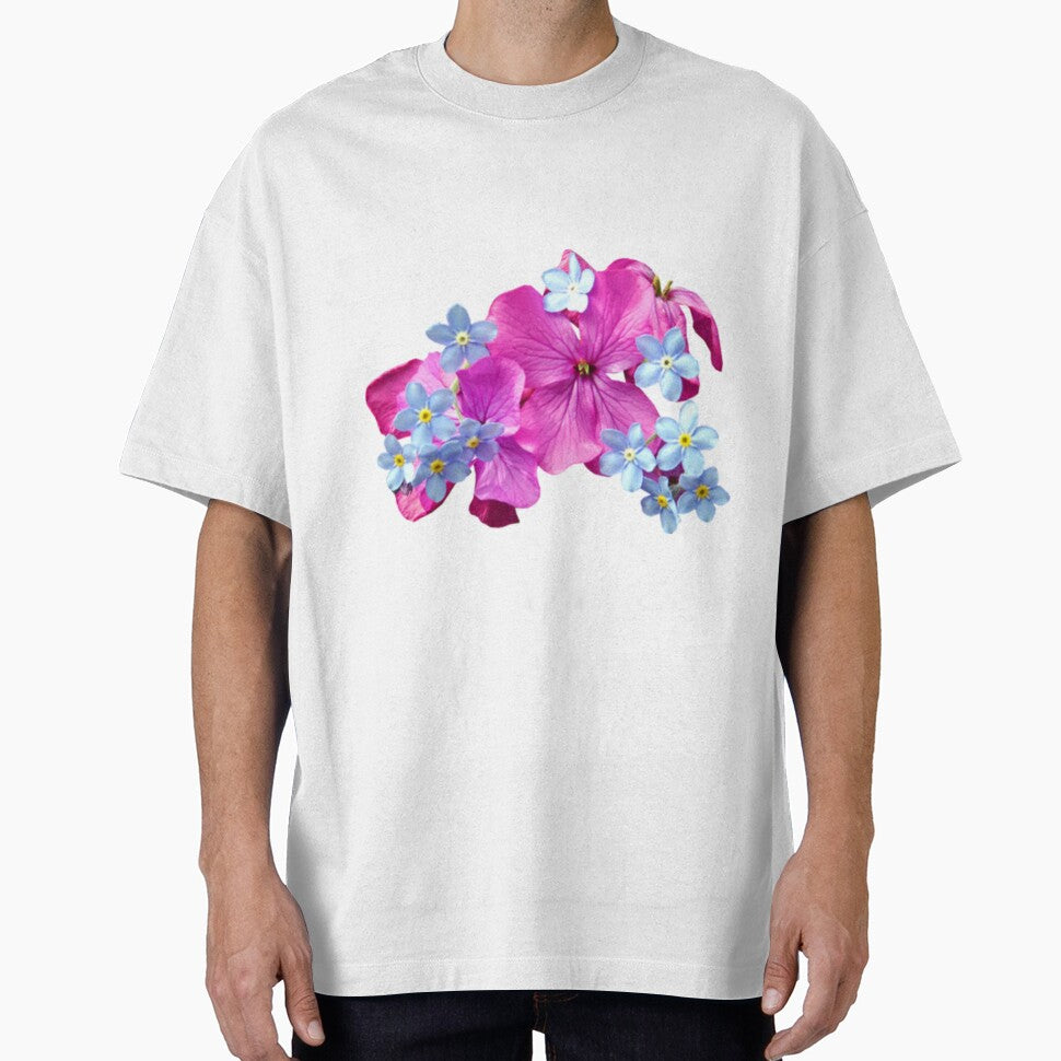 Purple And Blue Floral Designs by cindyfordyce T-Shirts, Hoodie, Sweatshirt | BlankRebels.com (Image 1)