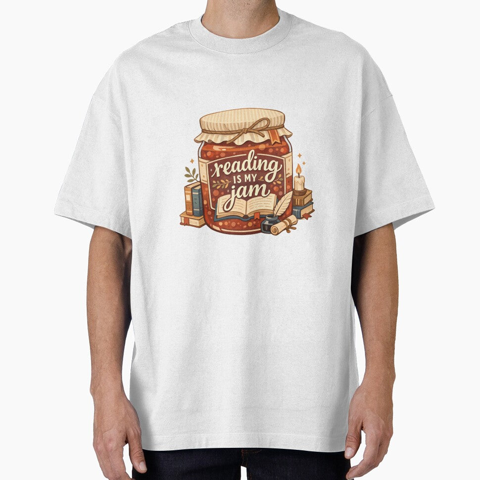 Reading Is My Jam Quiet Pages Happy Place flowers candles ink by HumansStuck12 T-Shirts, Hoodie, Sweatshirt (Image 1)