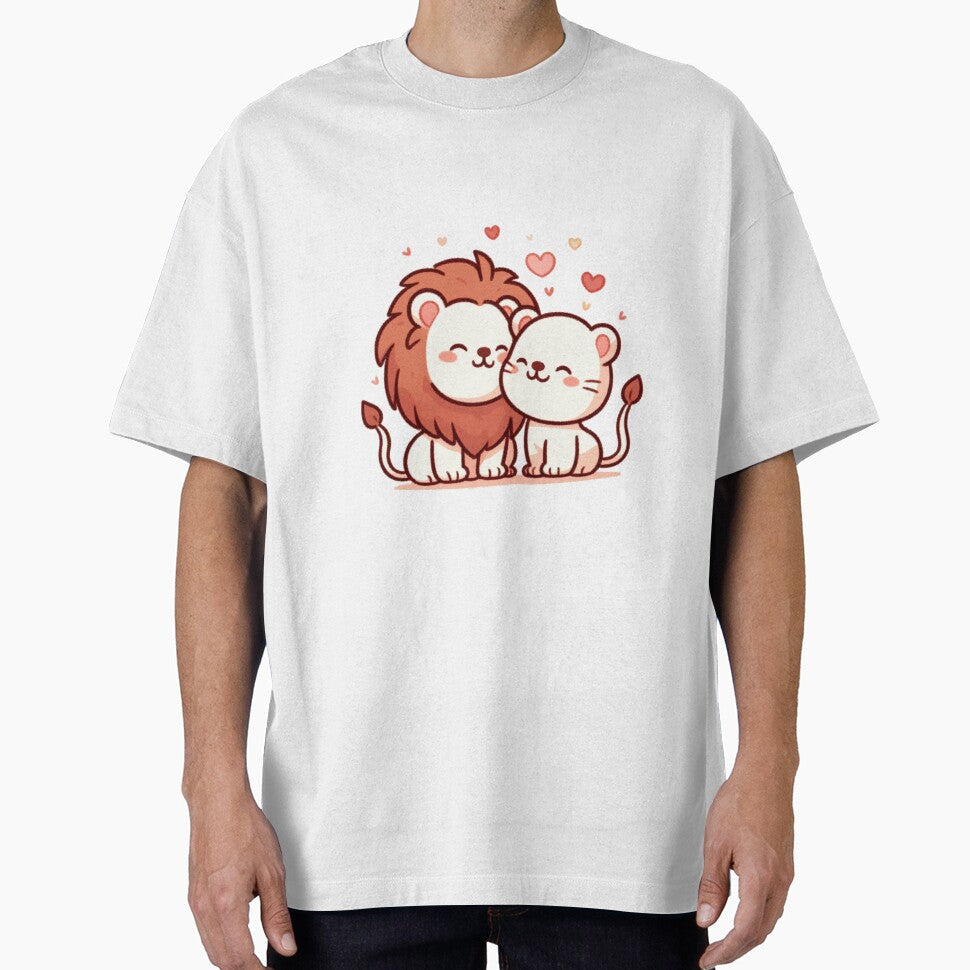 Lion Couple Valentine's Day by LemuellTrends T-Shirts, Hoodie, Sweatshirt | BlankRebels.com (Image 1)