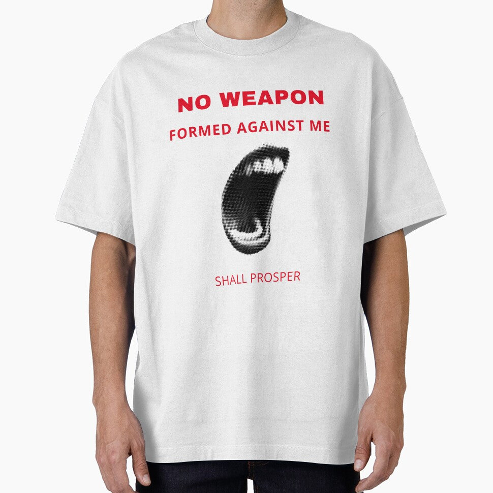 No Weapon Formed Against Me Shall Prosper by WalkingAwakened T-Shirts, Hoodie, Sweatshirt | BlankRebels.com (Image 1)