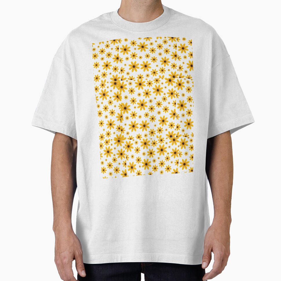 yellow small cute flowers by artbyrosse T-Shirts, Hoodie, Sweatshirt | BlankRebels.com (Image 1)
