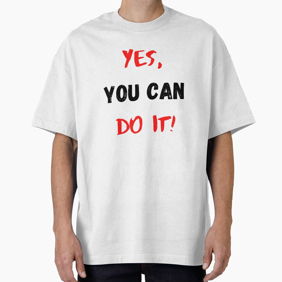 Yes You Can, Motivational & Inspirational by Salman Hino T-Shirts, Hoodie, Sweatshirt | BlankRebels.com (Image 1)