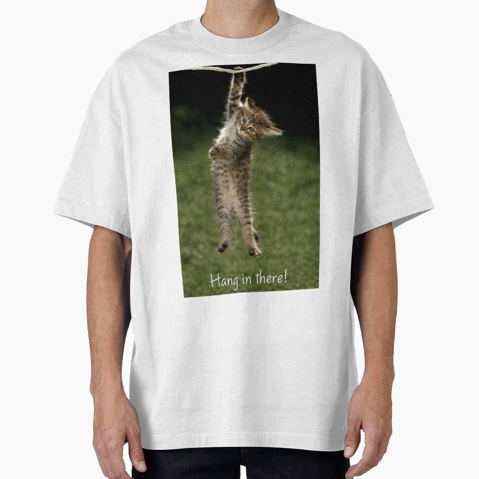 Hang In There Kitty – Roaring Kitty GME Meme Motivation GME MOASS by QuotinTs T-Shirts, Hoodie, Sweatshirt (Image 1)