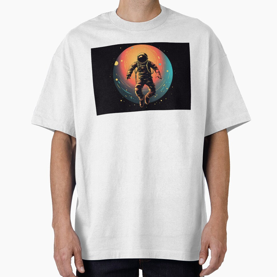 Astronaut in space suit floating in space by anytka T-Shirts, Hoodie, Sweatshirt | BlankRebels.com (Image 1)