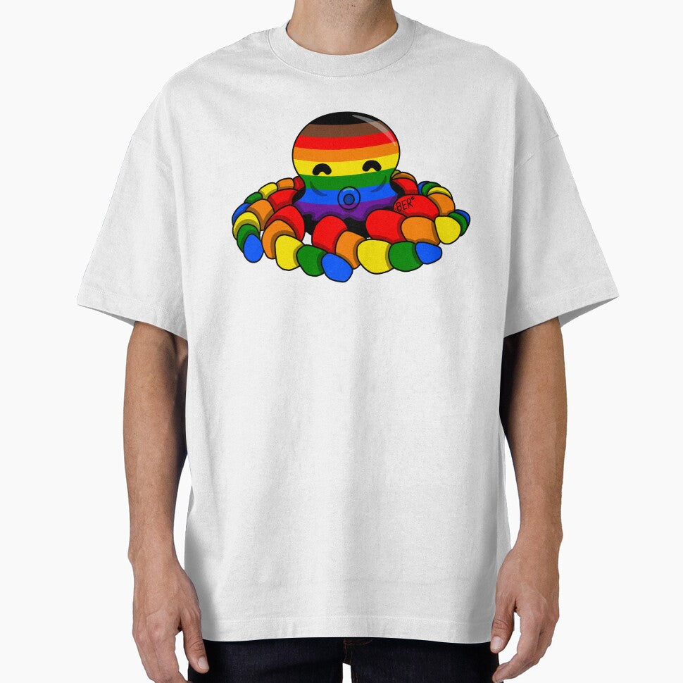 POC Pride Fidget Octopus by SentABear T-Shirts, Hoodie, Sweatshirt | BlankRebels.com (Image 1)