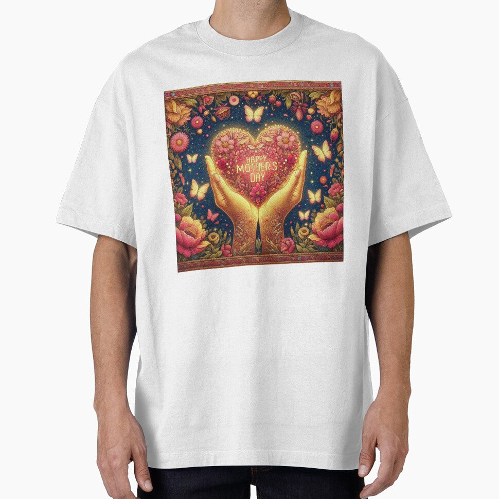 Glowing Shining Butterflies Heart Mothers Day Gift by Illuministique T-Shirts, Hoodie, Sweatshirt | BlankRebels.com (Image 1)