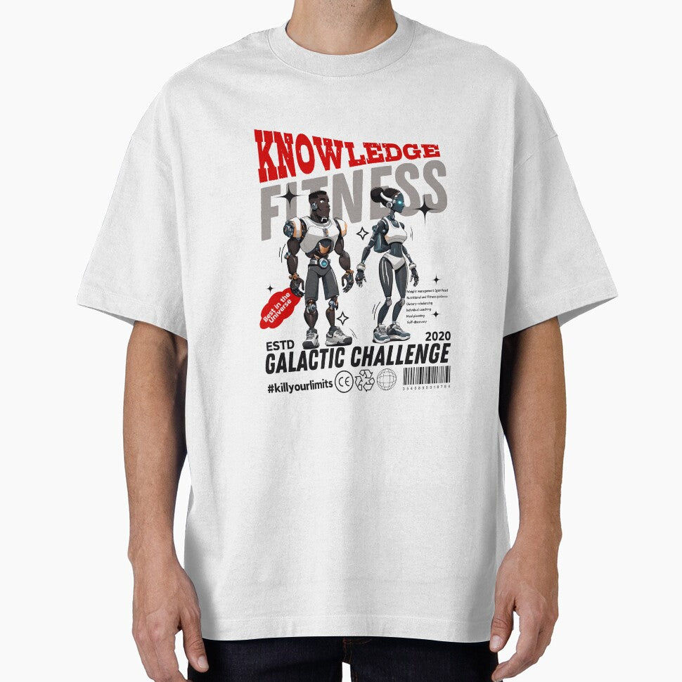 Knowledge fitness : galactic challenge by Peerless-Prime T-Shirts, Hoodie, Sweatshirt | BlankRebels.com (Image 1)