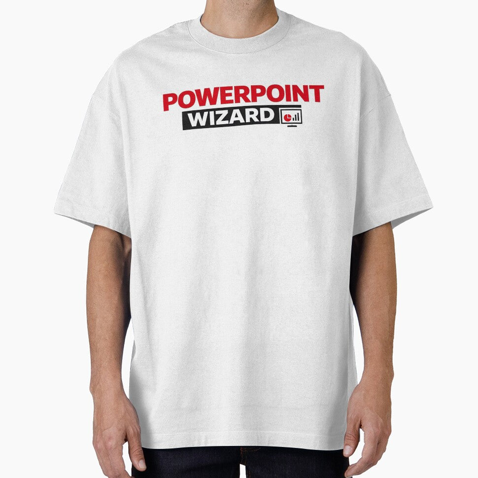 PowerPoint Wizard Office Humor Meme by Retr0Tshirts T-Shirts, Hoodie, Sweatshirt | BlankRebels.com (Image 1)