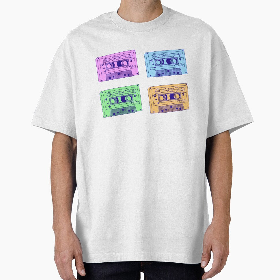 Cassette Music sticker by DesignPMG T-Shirts, Hoodie, Sweatshirt | BlankRebels.com (Image 1)