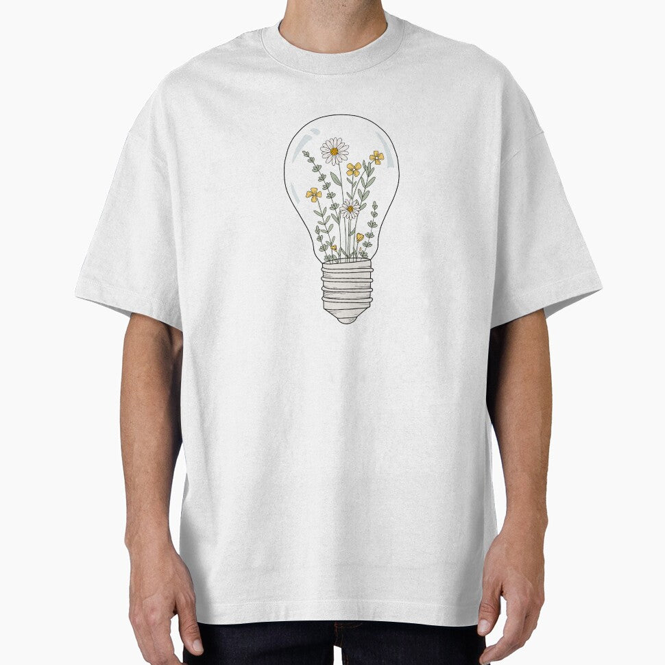 Light Bulb with Flowers by jamiemaher15