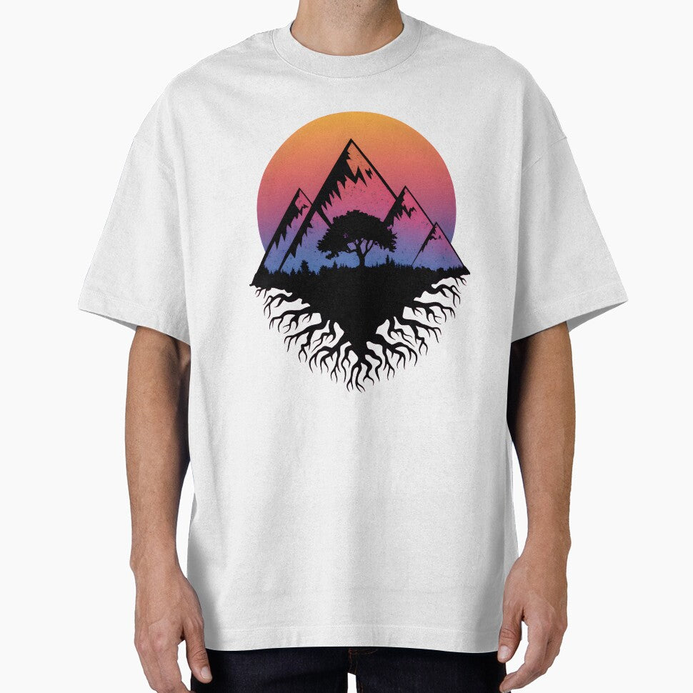 Sunset Tree Mountain Range T-Shirts, Hoodie, Sweatshirt