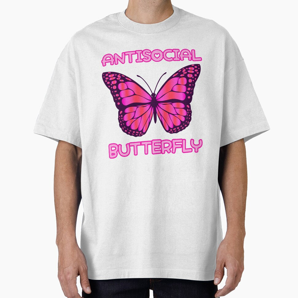 Antisocial Butterfly by aurora-borealis T-Shirts, Hoodie, Sweatshirt | BlankRebels.com (Image 1)